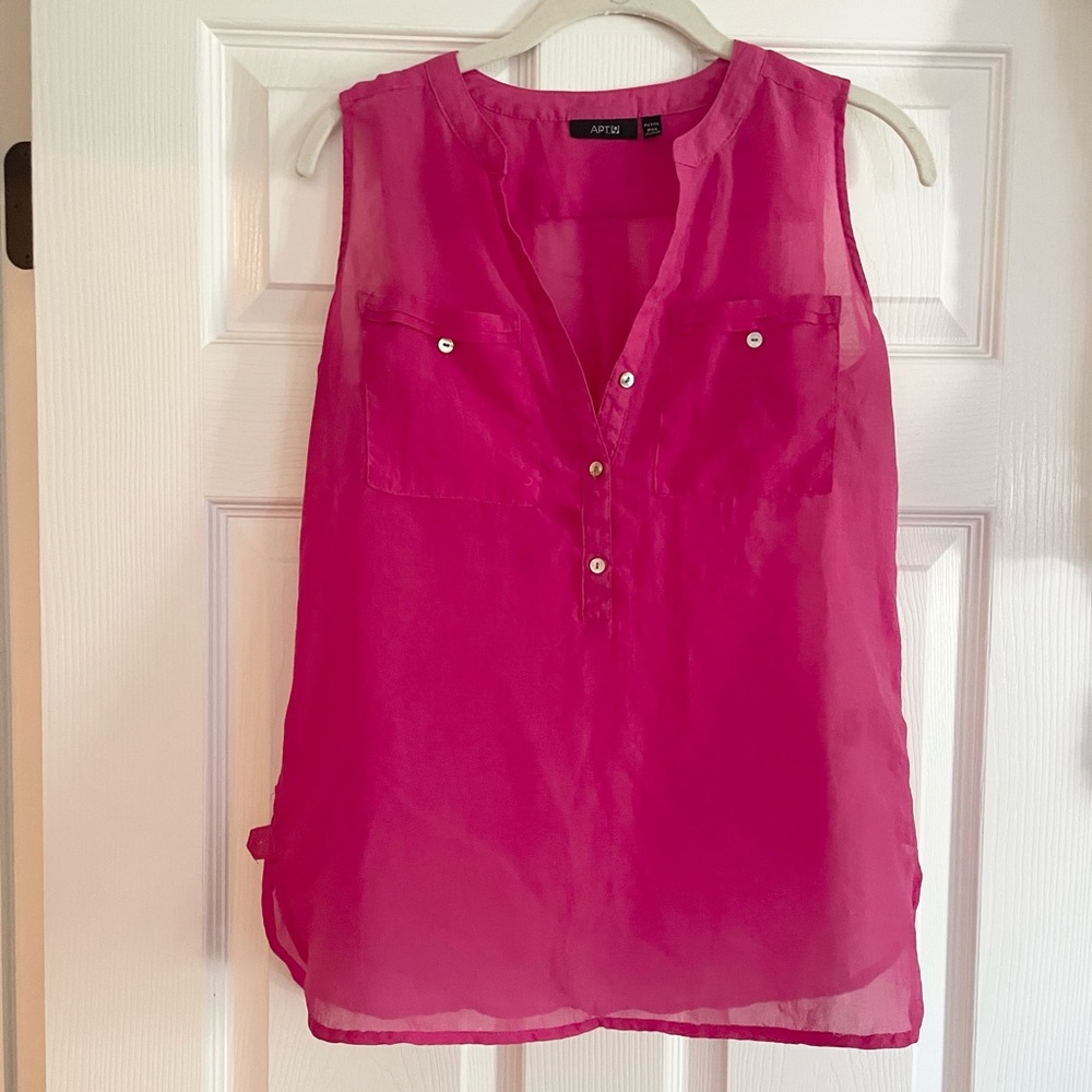 Pink blouse